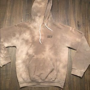 Women's OBEY hoodie Tye-Dye